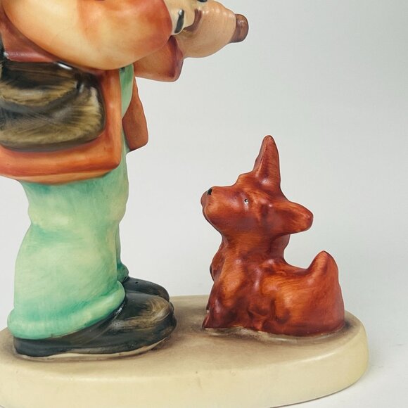 Goebel Hummel Vintage 1972-78 Boy Playing Violin W/Dog vintage Gift Collectable - Picture 5 of 7